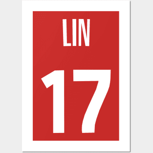 Jeremy Lin Toronto Raptors Jersey Posters and Art